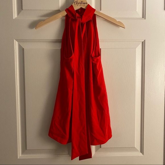 1901 Tie Neck Blouse - Picture 2 of 4